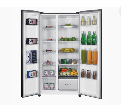 Refrigerador Side by Side No Frost 631 L Brutos Black Glass Mabe - MSC631LKLNG0 - Imagen 2