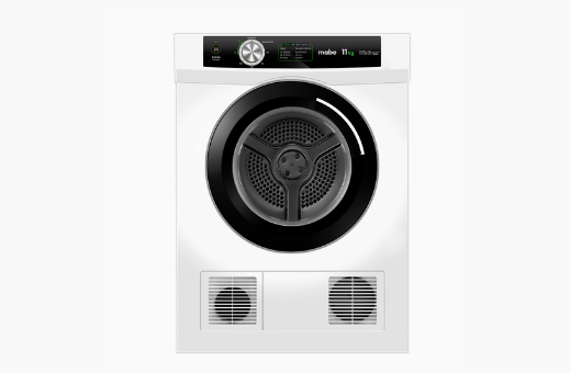 Secadora Carga Frontal Eléctrica 11 kg Blanca Mabe - SEM011VBCL0